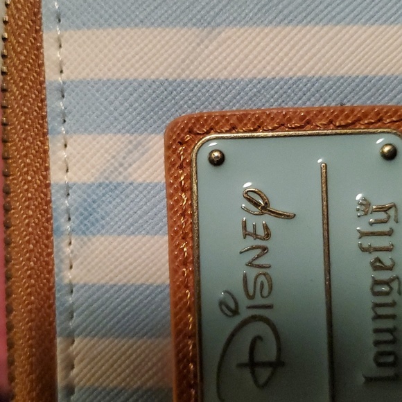 Disney Loungefly Wallet - Dumbo Stripes Brand New - Picture 6 of 9